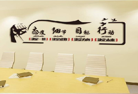 永丰企业文化墙主要展示什么？