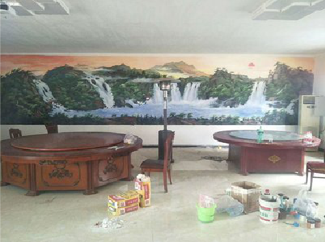 永丰墙绘-写实风景