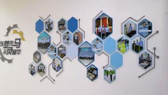 永丰文化墙最常见的做法。