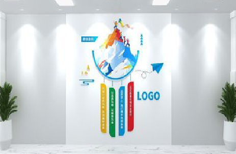 永丰公司企业形象墙的工艺材料有哪些？