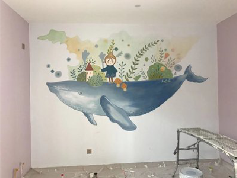 永丰手绘墙的特点及优势。